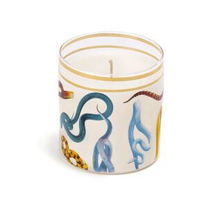 Toiletpaper - Snakes Scented candle - / Glass by Seletti Multicoloured