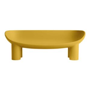 Roly Poly Straight sofa - / L 175 cm - 3 seats by Driade Yellow/Orange