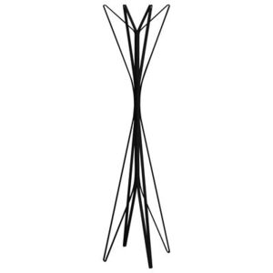 Aster Coat stand - 4 stands by Zanotta Black