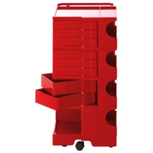 Boby Trolley - H 94 cm - 8 drawers by B-LINE Red