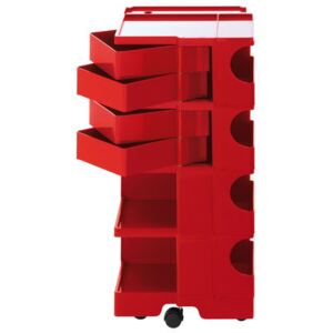 Boby Trolley - H 94 cm - 4 drawers by B-LINE Red