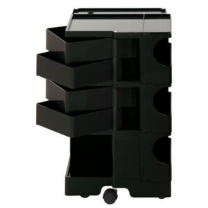 Boby Trolley - H 73 cm - 4 drawers by B-LINE Black