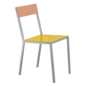 Alu Chair by valerie objects Pink/Yellow