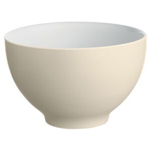 Tonale Bowl - Big bowl by Alessi White/Yellow