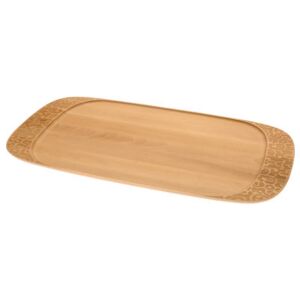 Dressed in Wood Tray - 65 x 37 cm by Alessi Natural wood