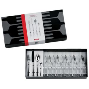 Nuovo Milano Kitchen cupboard - 24 pieces of cutlery by Alessi Metal