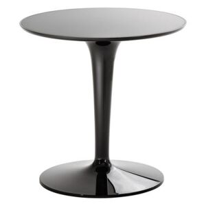 Tip Top Mono End table - Monochrome version by Kartell Black