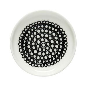 Siirtolapuutarha Small dish - / Ø 8.5 cm by Marimekko White/Black
