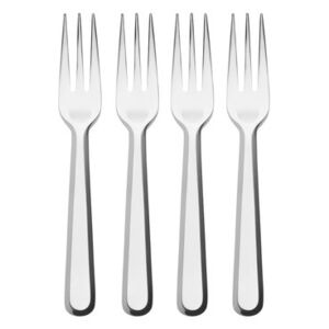 Amici Fork - / Set of 4 by Alessi Metal