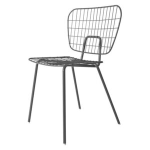 WM String Chair - Steel by Menu Black