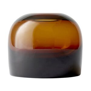 Troll Medium Vase - / Ø 14 x H 12 cm by Menu Orange/Brown