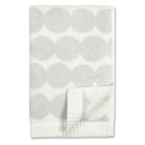 Räsymatto Hand towel - / 50 x 100 cm by Marimekko White/Grey
