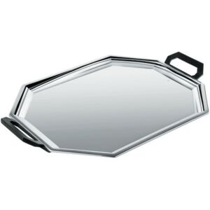Memories from the future - Ottagonale Tray by Alessi Black/Metal