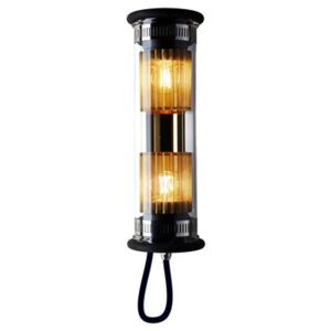 In The Tube 100-350 Outdoor wall light - L 37 cm by DCW éditions Gold