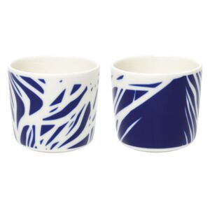 Ruudut Coffee cup - / Without handle - Set of 2 by Marimekko White/Blue