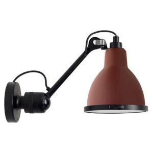N°304 XL Outdoor wall light - / Outdoor - Arm : L 30 cm by DCW éditions Red/Black