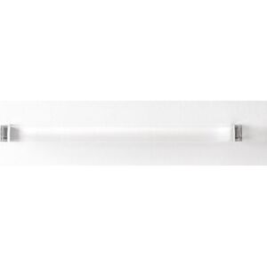 Rail Wall-mounted towel rail by Kartell Transparent
