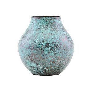 Kojo Vase - / Ø 6 x H 12 cm - Steel by House Doctor Blue