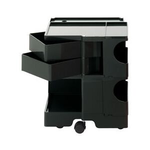 Boby Trolley - H 52 cm - 2 drawers by B-LINE Black