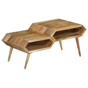 VidaXL Coffee Table Solid Mango Wood 104x50x45 cm