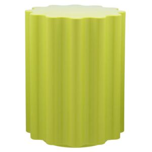 Colonna Stool - H 46 x Ø 34,5 cm - By Ettore Sottsass by Kartell Green
