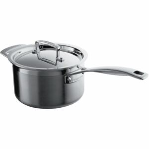 Le Creuset 18cm 3 Ply Stainless Steel Saucepan With Lid