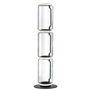 Noctambule Cylindre n°3 Lamp - / LED - Ø 25 x H 140 cm by Flos Transparent