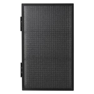 Haze Wall storage - L 35 x H 60 cm / Glass & metal by Ferm Living Black