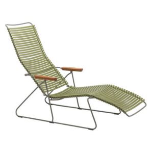 Click Reclining chair - Multiposition backrest by Houe Green