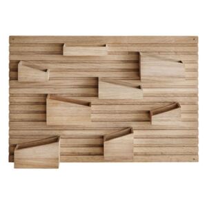 Input Wall storage - 66 x 44 cm - Oak by Woud Natural wood