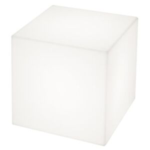 Cubo LED RGB luminous coffee table - Wireless - 50 x 50 cm by Slide White
