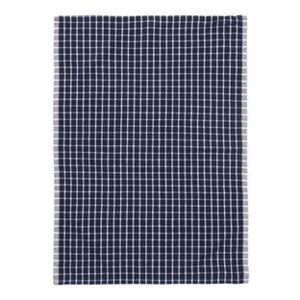 Hale Tea towel - / 50 x 70 cm by Ferm Living Grey/Black