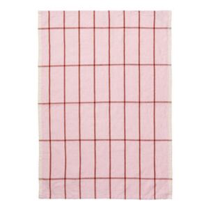 Hale Tea towel - / 50 x 70 cm by Ferm Living Pink