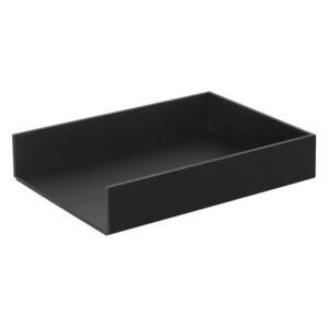 Letter tray - stackable / A4 - Wood by Ferm Living Black