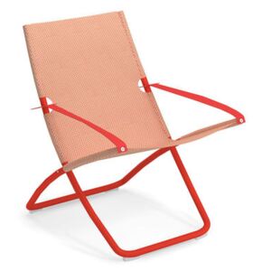 Snooze Reclining chair - / Folding - 2 positions by Emu Orange