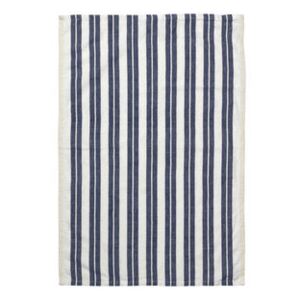 Hale Tea towel - / 50 x 70 cm by Ferm Living White/Blue