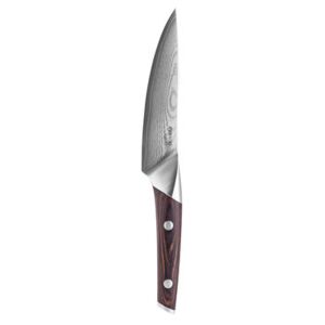 Nordic Kitchen Peeling knife - / Damascus steel & Pakka wood by Eva Solo Natural wood/Metal