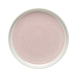 Siirtolapuutarha Petit fours plates - / Ø 13.5 cm by Marimekko Pink