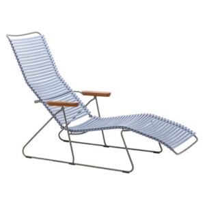 Click Reclining chair - Multiposition backrest by Houe Blue
