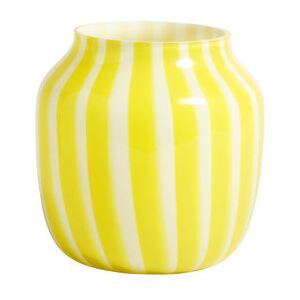 Juice Vase - / Bottom - Ø 22 x H 22 cm by Hay Yellow