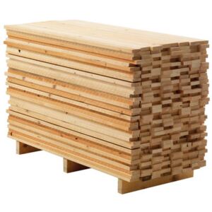 Ordinaryday (in a wooden factory) Chest of drawers - / 4 drawers - L 135 cm by Mogg Natural wood