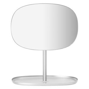 Flip Free standing mirrors - / Adjustable - sundries tray by Normann Copenhagen Grey