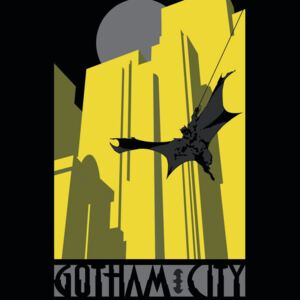 Art Poster Batman - Gotham City