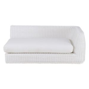 Agorà Modular sofa - / Left armrest module - L 160 cm by Unopiu White
