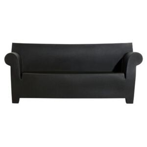 Bubble Club 2 seater sofa by Kartell Black