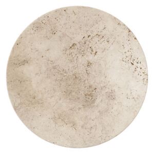 SC55 Presentation plate - / Ø 50 cm - Travertine stone by &tradition Beige