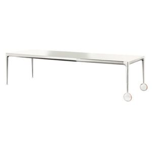 Big Will Extending table - L 200 to 300 cm by Magis White/Metal