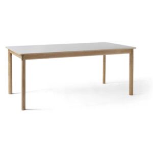 Patch HW1 Extending table - / Fenix laminate - L 180 to 280 cm by &tradition Beige/Natural wood