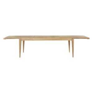 S-table Extending table - / 1951 reissue - / 220 to 320 cm - 6 to 10 people by Gubi Natural wood