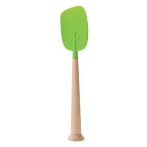 Timber Spatula - / Silicon & wood by Pa Design Green/Natural wood